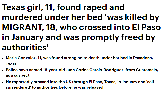 心碎！ 11岁亚裔女孩惨遭移民闯入家中残忍奸杀，犯人曾自首后被释放！（组图） - 1