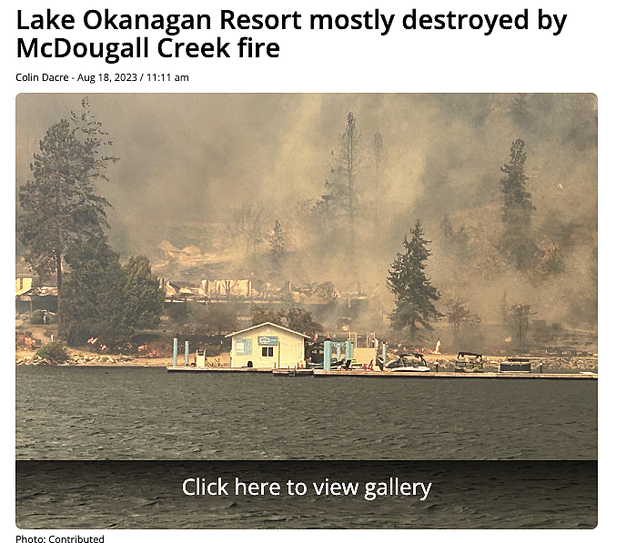 恐怖！加拿大史上最大山火季，度假村被烧毁，大批游客恐慌逃命，旅游胜地变炼狱（组图） - 15