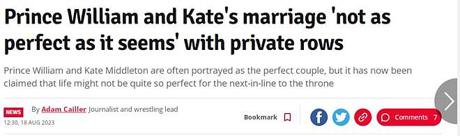 凯特与威廉表面恩爱，是完美一对，事实上婚姻不乐观：让人担忧（组图） - 4