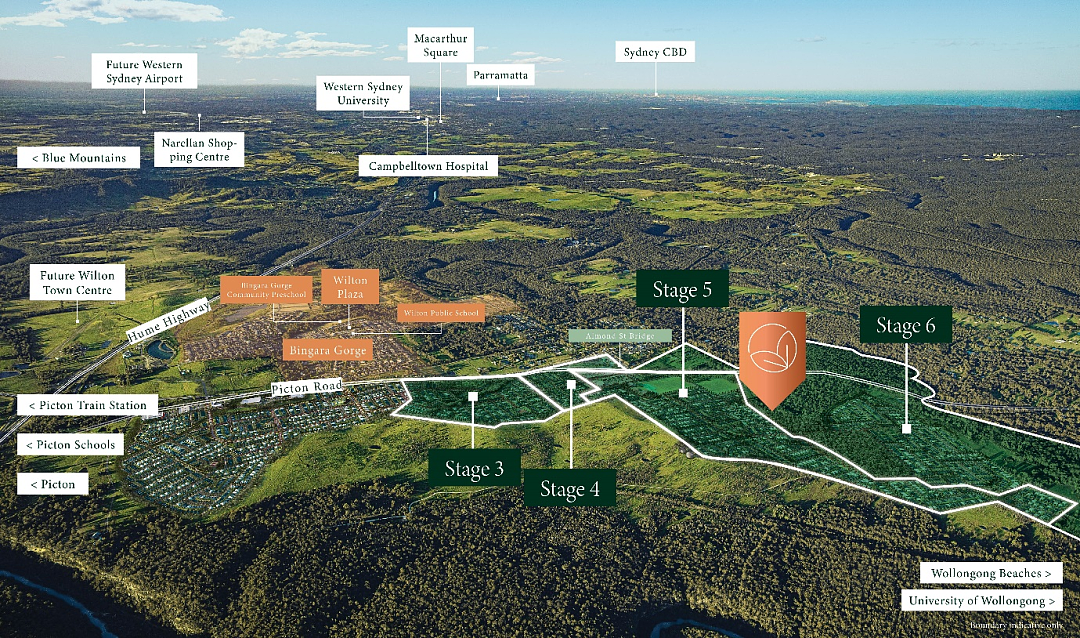 悉尼西南Wilton大型开发项目出售 – 总体规划2，400个住宅地块（组图） - 5
