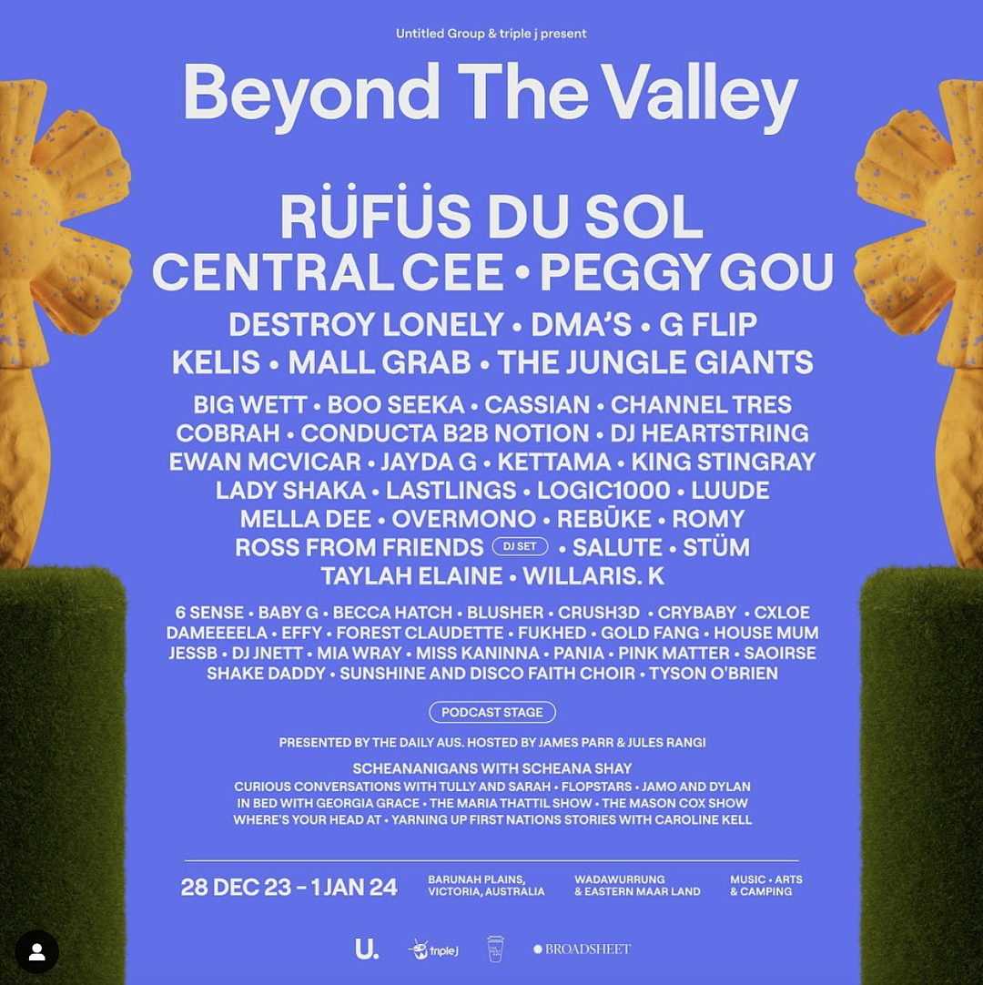 澳洲爆火跨年音乐节Beyond the Valley回归！超豪华音乐阵容+摩天轮+泳池派对，不仅能蹦迪还能野营（组图） - 1