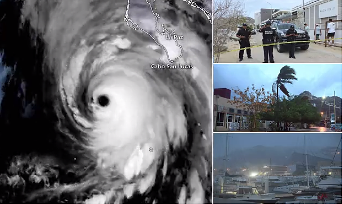 突发5.1级！西海岸地震+死亡飓风， 海浪飙到12米，超市被抢空，上千航班取消（组图） - 11