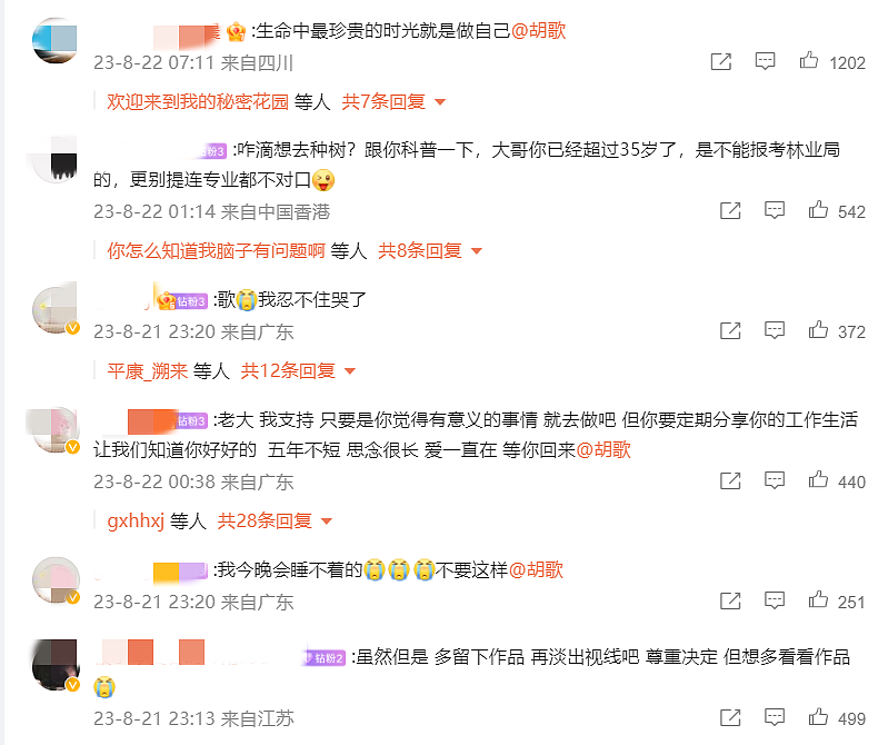 “如果未来五年，我不拍戏了...”胡歌深夜发发声！“退圈声疑”引发网友炸锅（组图） - 4