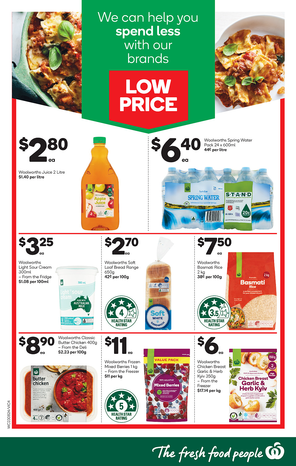 Woolworths 8月23日-8月29日折扣，红袋米、油、清洁用品半价（组图） - 4