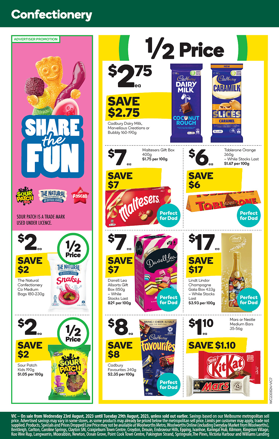 Woolworths 8月23日-8月29日折扣，红袋米、油、清洁用品半价（组图） - 7