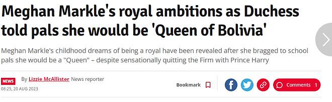 梅根嫁入王室真正目的曝光：她的野心很大，最终目标是当女王（组图） - 4