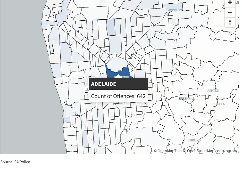 阿德学校收到炸弹威胁！南澳暴力袭击高发区揭晓，阿德CBD最危险（组图） - 5