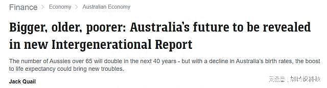 澳官方最新预测：40年后澳洲人口超过4000万！澳人寿命更长（组图） - 1