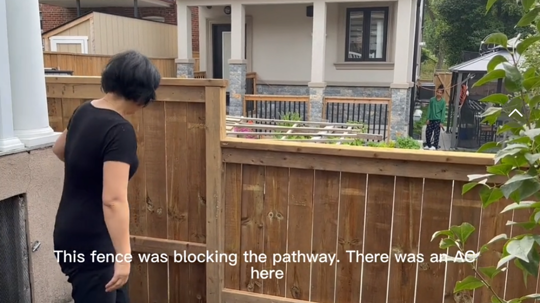 轰动全网！多伦多华人怒拆邻居家栅栏上头条，全中文霸气回应，网友狂赞（视频/组图） - 1