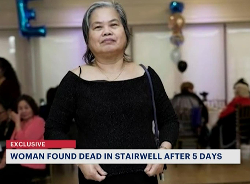 华人女子命丧纽约医院楼梯间，5天后臭味儿飘散才被发现（组图） - 2