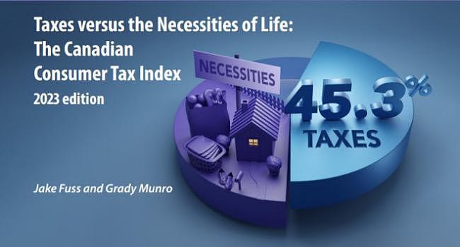 数字吓人：加拿大平均家庭收入的45%都用于交税（组图） - 1