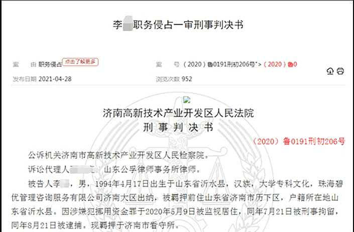 碧桂园30岁会计“挪用公款4800万”！用途令人太傻眼（组图） - 2