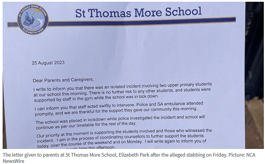 澳洲12岁小学生校园内持刀捅人被捕，墨尔本4名老师被学生殴打（组图） - 9