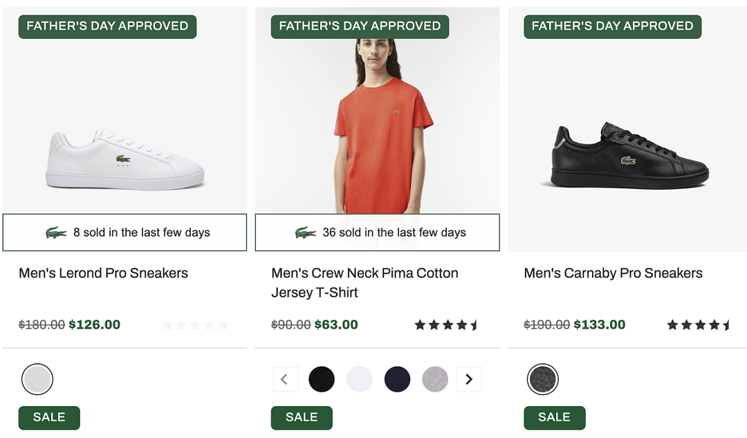 Lacoste AU父亲节促销！精选款式7折优惠，经典T恤低至$63，外套、帽子...（组图） - 3