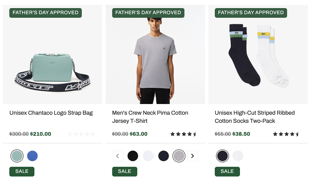 Lacoste AU父亲节促销！精选款式7折优惠，经典T恤低至$63，外套、帽子...（组图） - 4