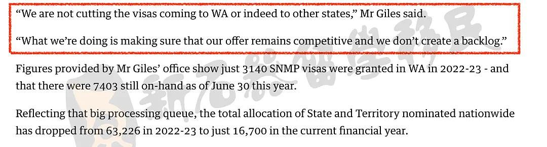 州担配额大减！澳总理和移民部长集体回应了，西澳公布190/491审理时间为28个工作日（组图） - 5