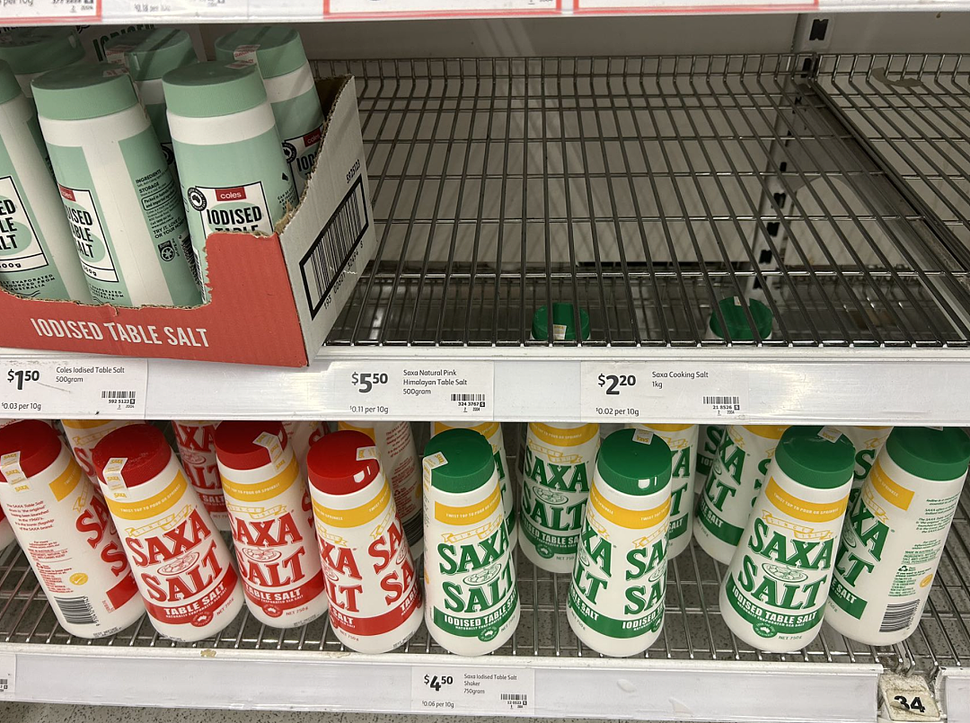 澳洲也开始抢盐？悉尼开始出现“盐荒”，超市一夜被清空！代购要价399一桶？限购开始了...（组图） - 7