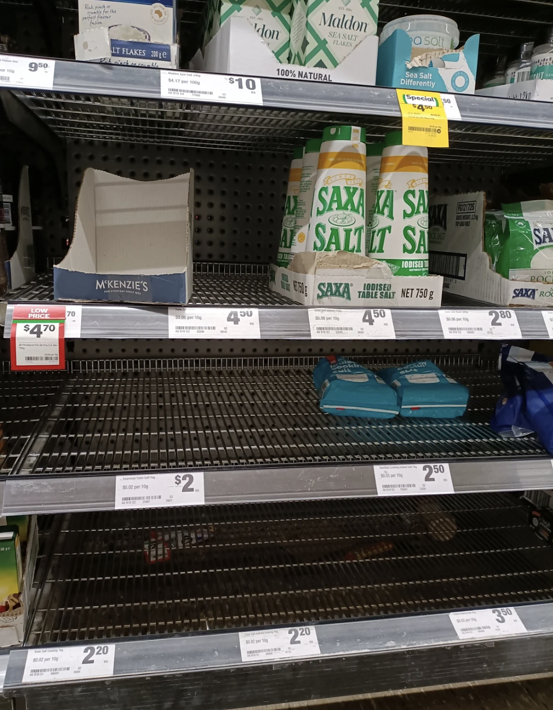 澳洲也开始抢盐？悉尼开始出现“盐荒”，超市一夜被清空！代购要价399一桶？限购开始了...（组图） - 6