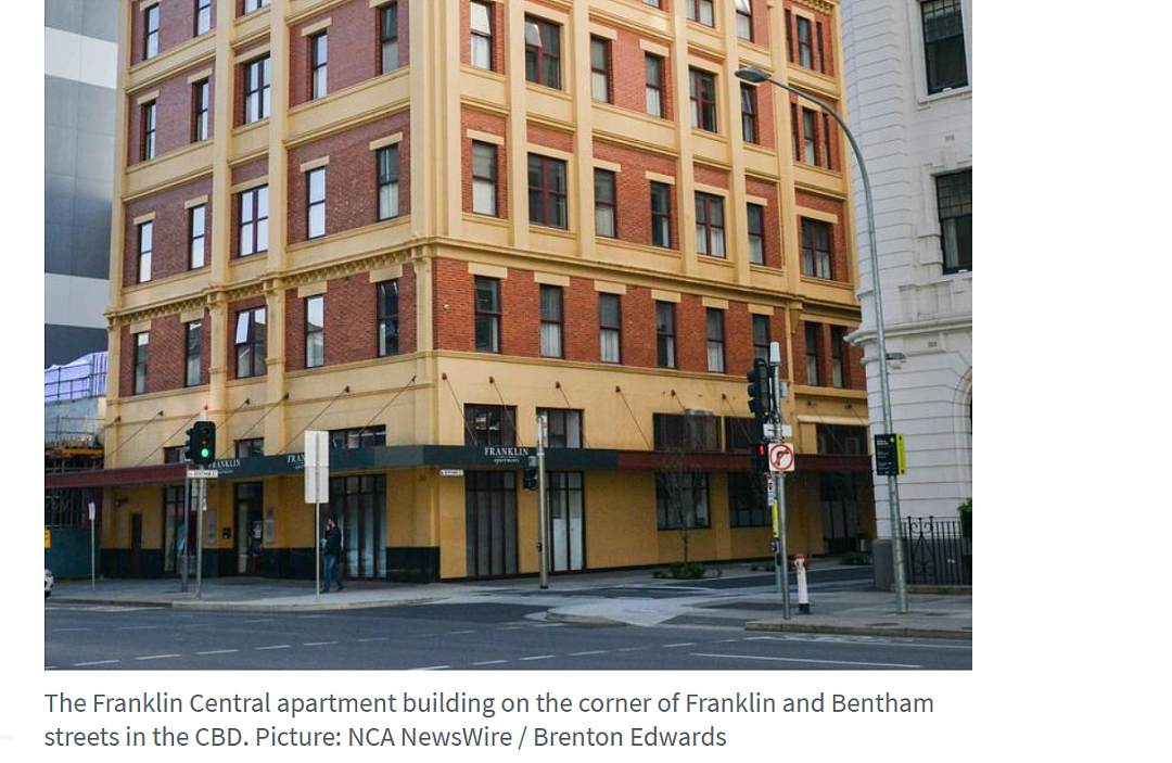 阿德CBD犯罪率上升，Franklin Central公寓住户遭受重创（组图） - 2