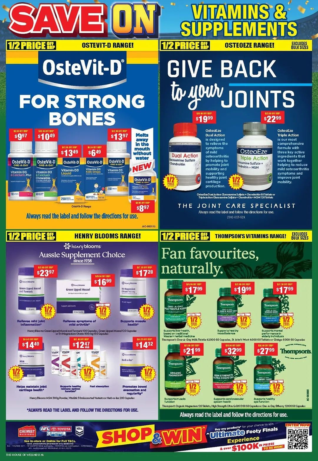 大量半价！【Chemist Warehouse】药店 9月4日至24日优惠目录（组图） - 14