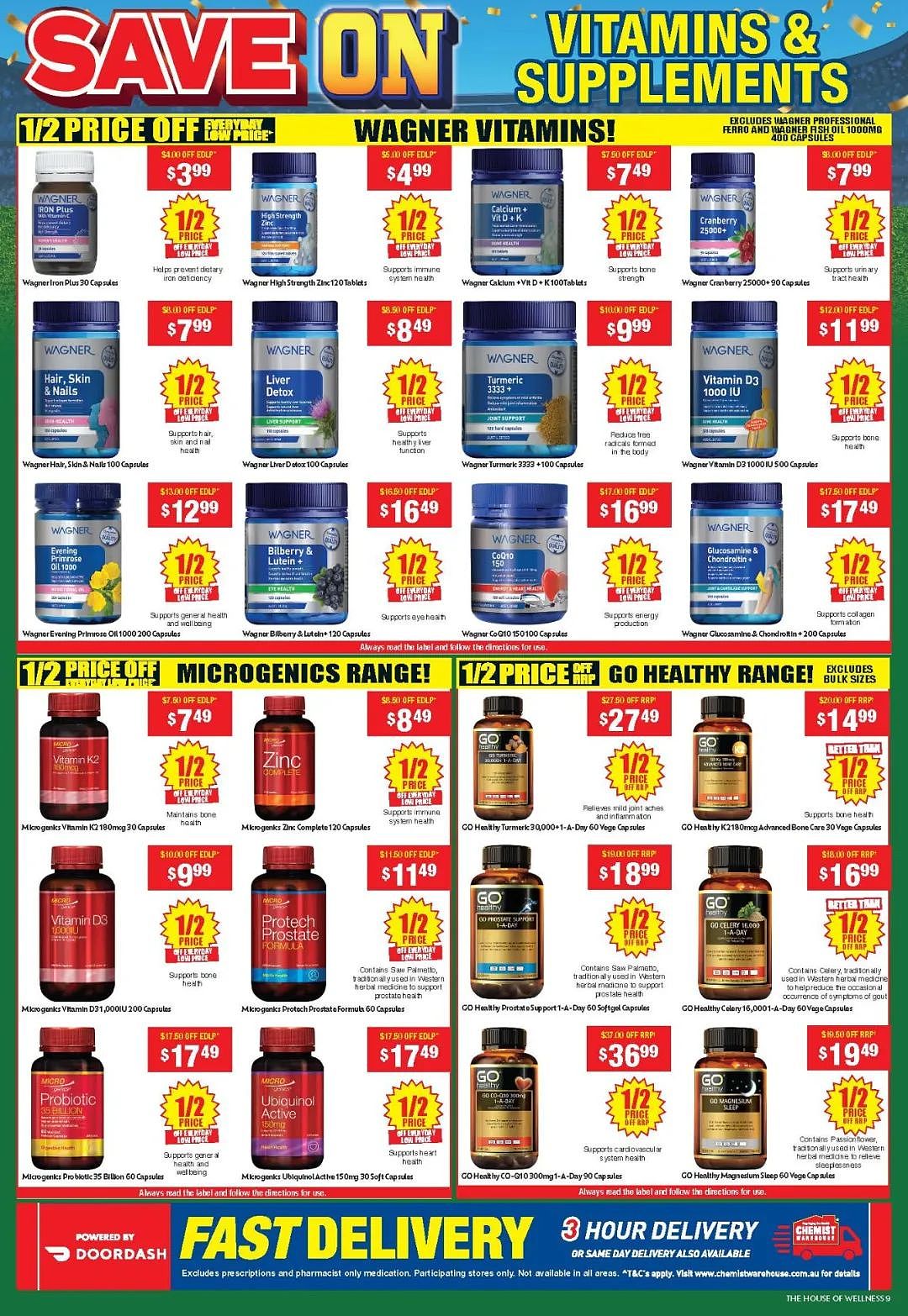 大量半价！【Chemist Warehouse】药店 9月4日至24日优惠目录（组图） - 9