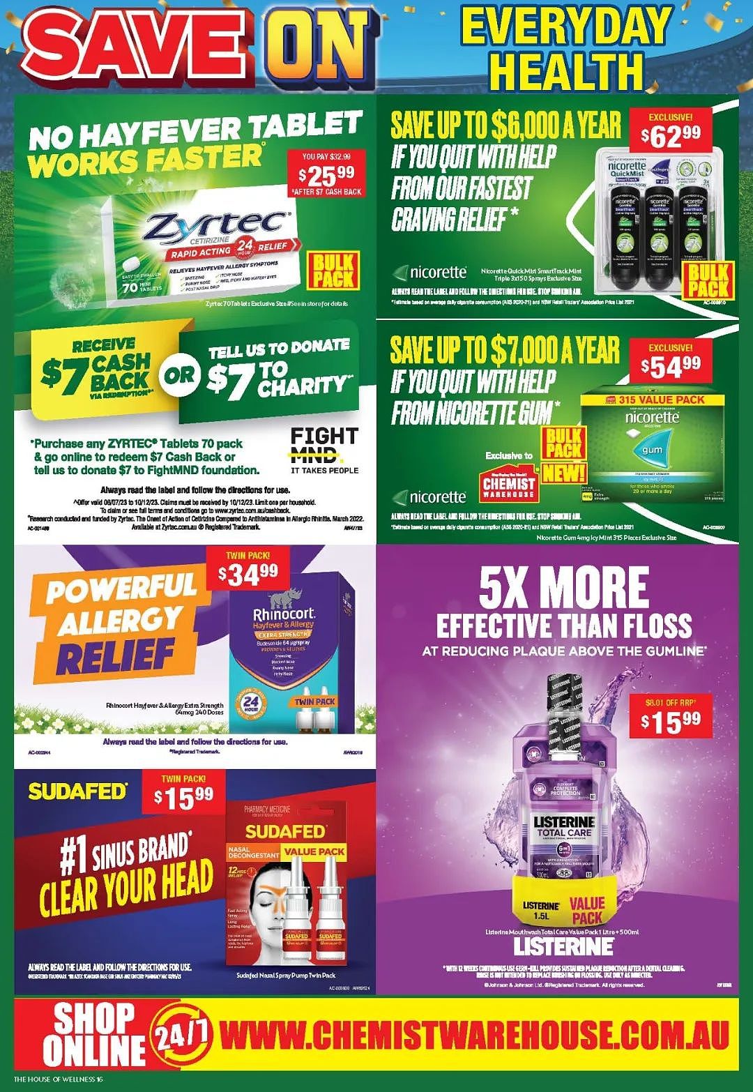 大量半价！【Chemist Warehouse】药店 9月4日至24日优惠目录（组图） - 16