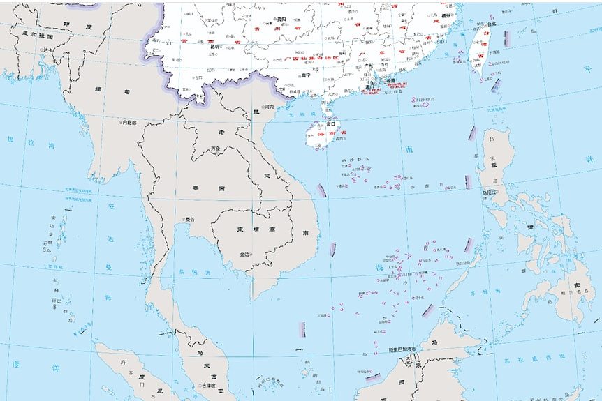 中国新版地图惹怒多个邻国，九段线变十段线有意义吗？（组图） - 4