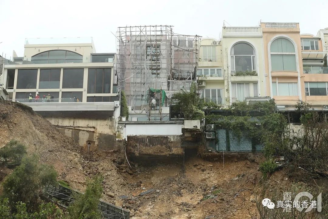 超级暴雨冲垮豪宅！引香港人民吃瓜热潮！（组图） - 11