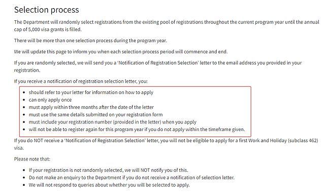 澳洲462打工度假签证（WHV）暂时关闭中国申请，或迎来第一批抽签（组图） - 3