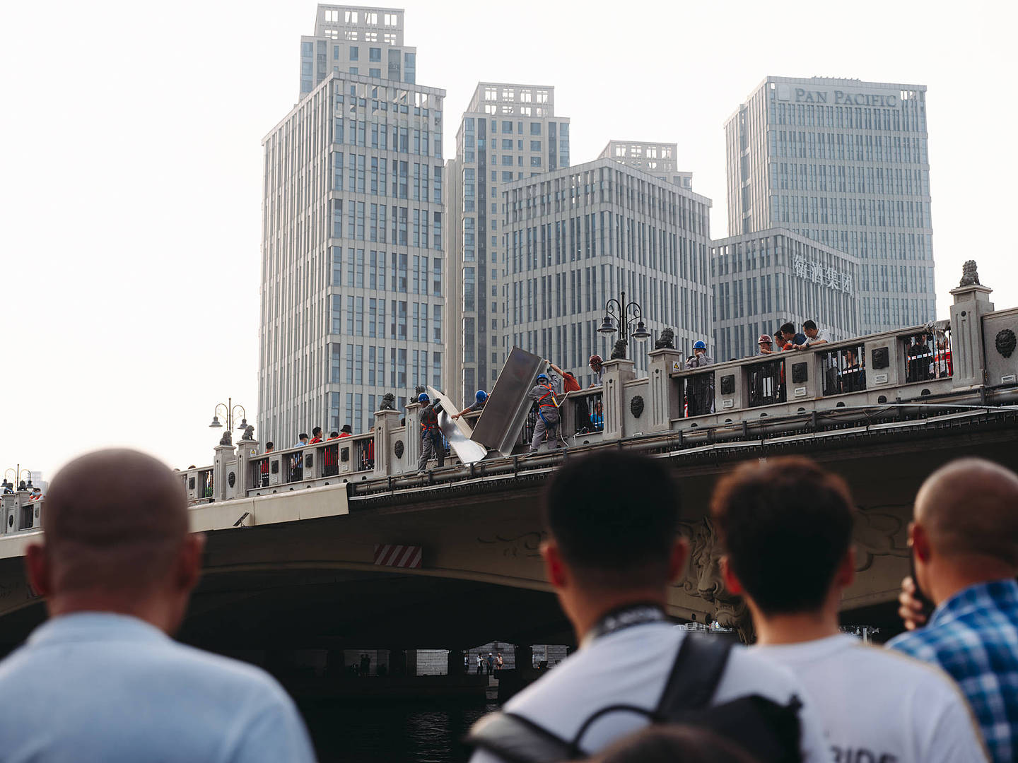 68岁中国大妈不顾家人反对跳水5年，大桥关停难受（组图） - 19