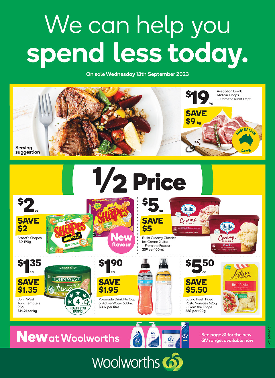 Woolworths 9月13日-9月19日折扣（组图） - 1