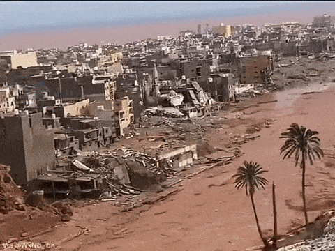 超3000人死亡！飓风袭击利比亚致“城市消失”，“到处都是尸体”（视频/组图） - 4