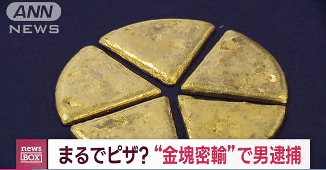 价值1.4亿日元！华男船运走私16kg黄金入日本遭逮捕（组图） - 5