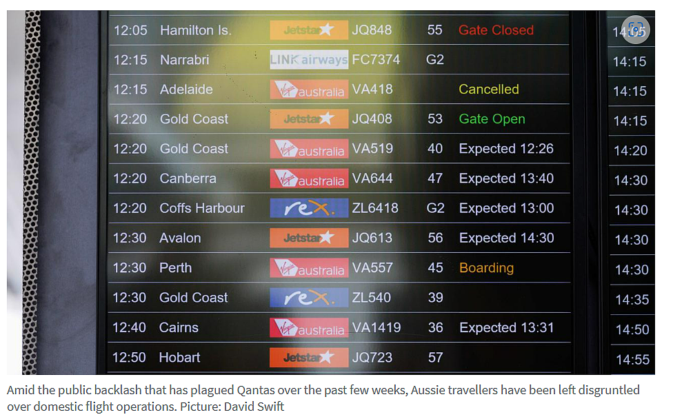 阿德机场再增国际直航；澳航丑闻让旅客对国内航空不满（组图） - 7
