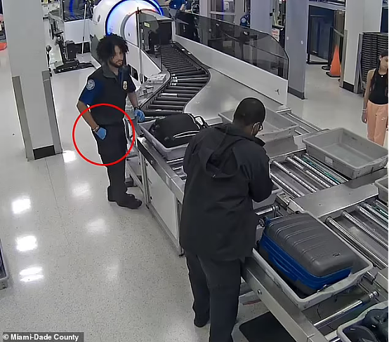 What！机场人员安检时，从乘客行李箱中每天要偷1000多美元，放入自己口袋（组图） - 5