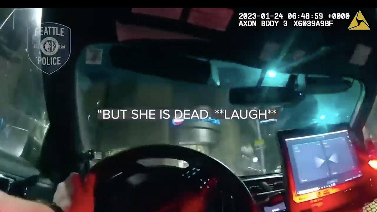 美国警员撞死印度女生后大笑，短片曝光触发外交风波（视频/图） - 1