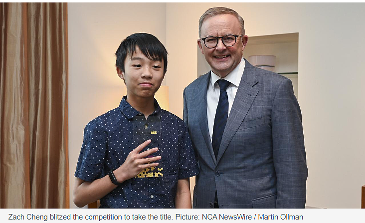 澳洲华人小孩拿下全澳冠军！总理听闻后“瑟瑟发抖”了…（组图） - 13