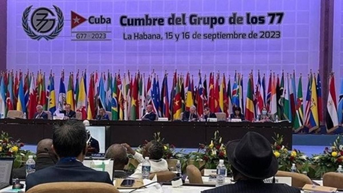 77国集团和中国峰会通过《哈瓦那宣言》，吁为科技发展营公平环境（组图） - 1