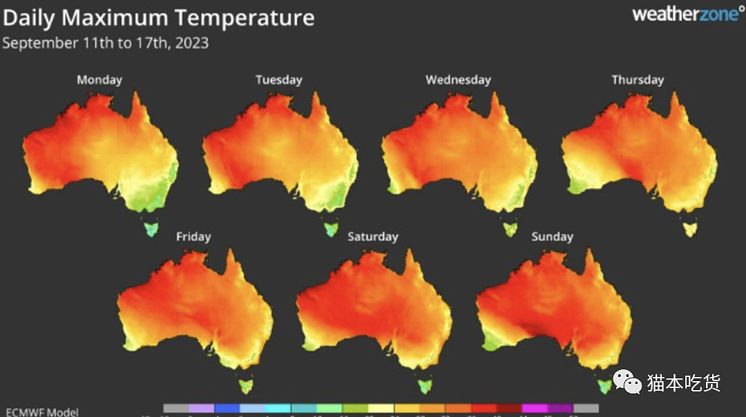 热浪席卷全澳，澳洲最热9月来袭，气温狂飙，多地突破30度高温，专家提醒：外出需谨慎（组图） - 13