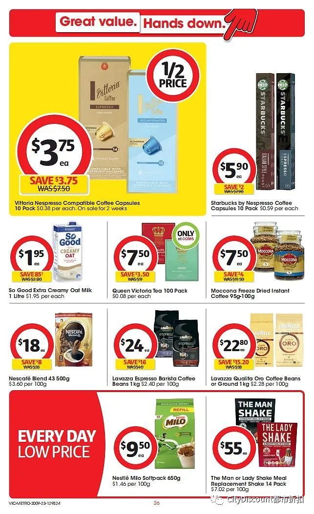 Woolworths & Coles 9月20日至26日优惠目录（组图） - 70