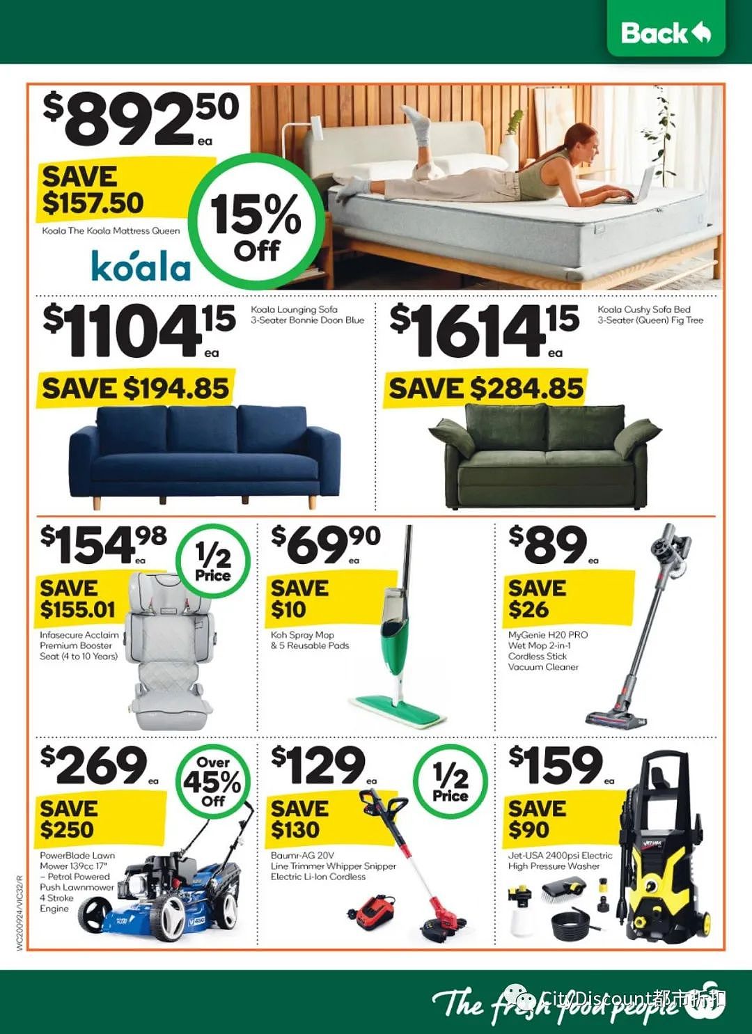 Woolworths & Coles 9月20日至26日优惠目录（组图） - 31