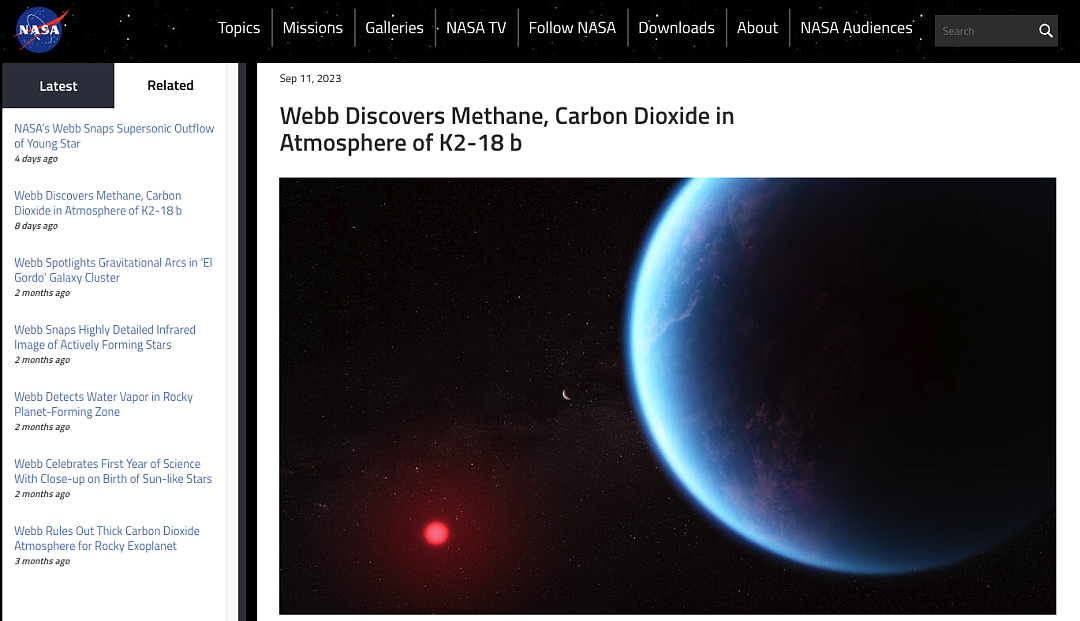 寻找外星人有重大突破！NASA发现“超级地球”！测到海洋，二氧化碳和甲烷，疑有人居住（组图） - 1