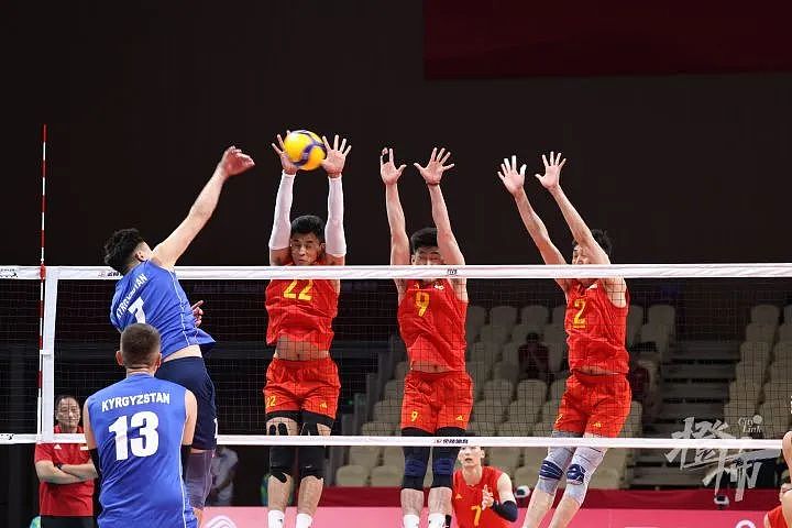 开门红！杭州亚运会中国男排预位赛3：0吉尔吉斯坦（组图） - 9