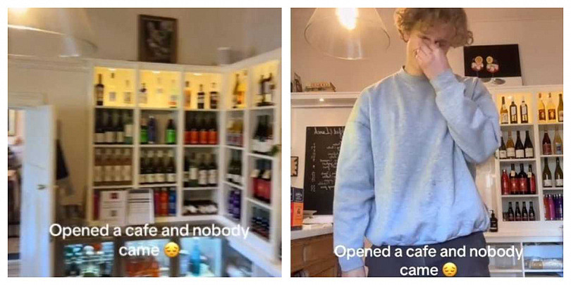 澳洲男子咖啡厅开业没客人，沮丧心碎的他靠这招生意忙翻（组图） - 2