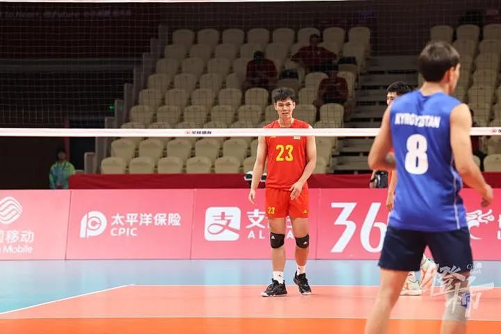 开门红！杭州亚运会中国男排预位赛3：0吉尔吉斯坦（组图） - 15