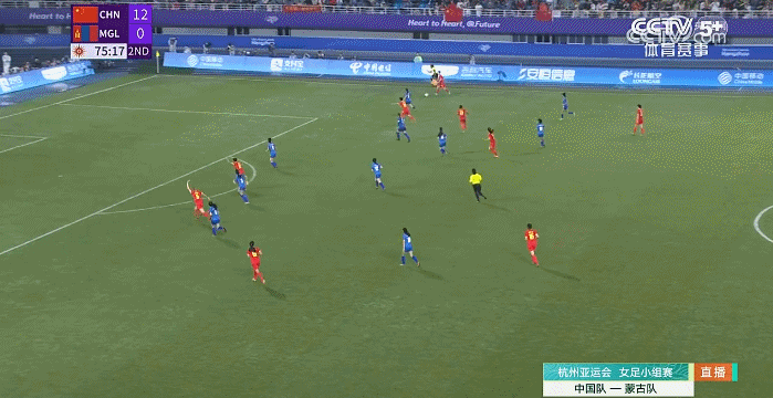 中国女足亚运会16：0大胜蒙古队！王霜一人踢进5球（视频/组图） - 16