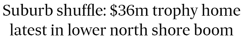拍卖 | 悉尼华人夫妇$3600万出售豪宅，26年前花$385万买下！周边区域备受中国买家追捧（组图） - 2