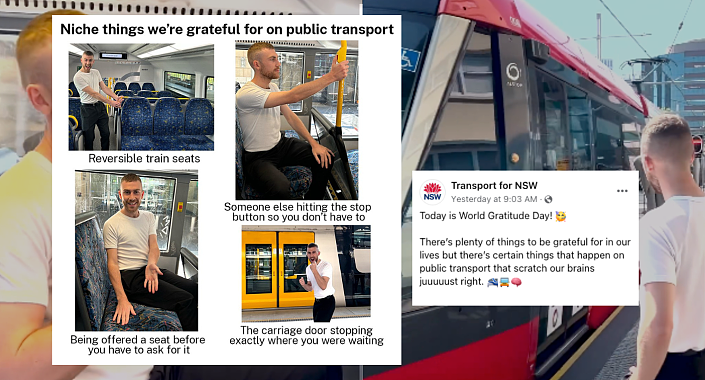 只有在悉尼搭乘公共交通，才会懂这些小确幸！新州交通厅帖子网上疯传，网友竞相分享“开心事”（组图） - 2