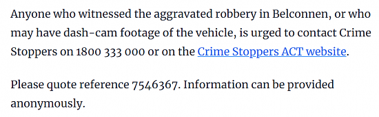 恐怖！堪培拉男子于Westfield Belconnen袭击女子劫汽车；凌晨惊爆，堪培拉男子街头遭重击，18岁嫌疑人被抓（组图） - 4