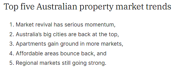 机构预测：2023年春季澳大利亚房地产市场的五大趋势（组图） - 4